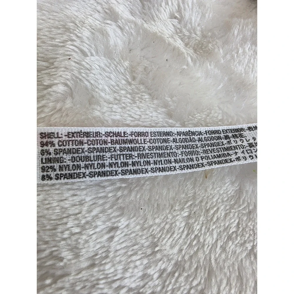 Free People Bobbi + Bricka Bralette‎ Ivory Ribbed Racerback XS OB481738A